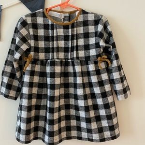 Zara Plaid Toddler Dress